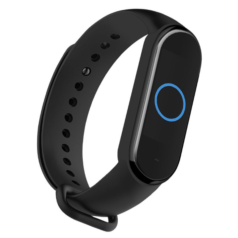 Dây Đeo Thay Thế Chất Liệu Silicon Thiết Kế Nhiều Lỗ Cho Đồng Hồ Thông Minh Xiao-Mi Mi Band 5