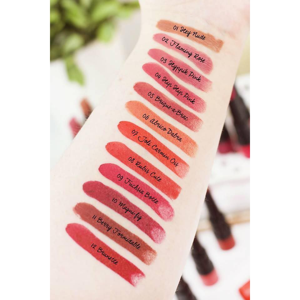 Son Thỏi Bourjois Rouge Velvet The Lipstick Mới 2017