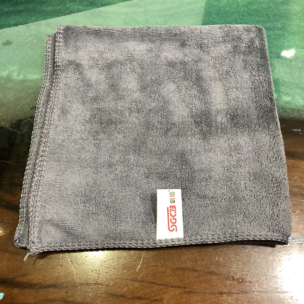 KHĂN LAU WAX SGCB MICROFIBER WAXTOWEL 40X40CM MÀU NGẪU NHIÊN