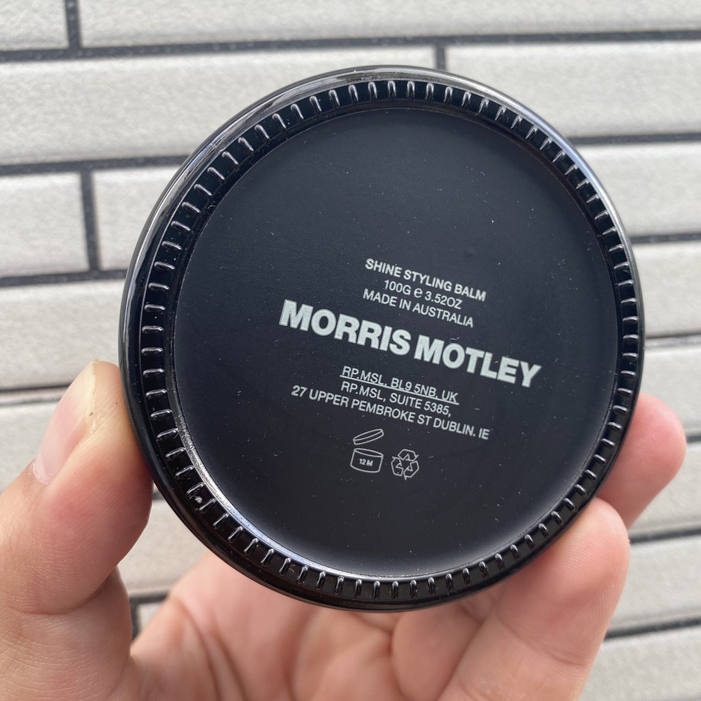 Sáp vuốt tóc nam cao cấp Morris Motley Shine Styling Balm – 2020