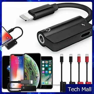 For iPhone 8/8 Plus AUX Adapter and Charge Cable 