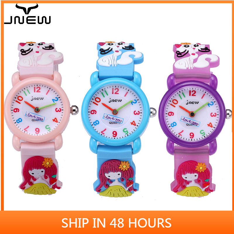 Đồng Hồ Trẻ Em 3d Chống Nước Mặt Hình Mèo Dễ Thương | BigBuy360 - bigbuy360.vn