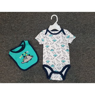 Bộ liền đóng bỉm kèm yếm rời Baby Gear xuất dư - Mẫu 1
