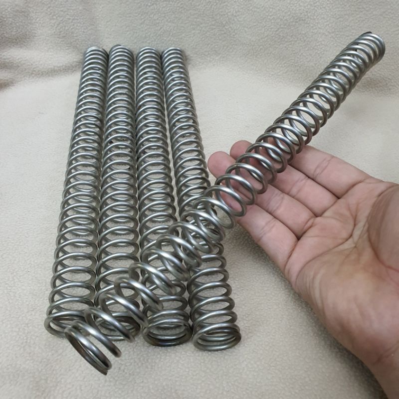 Lò xo inox, lò xo nén 25*3*300mm