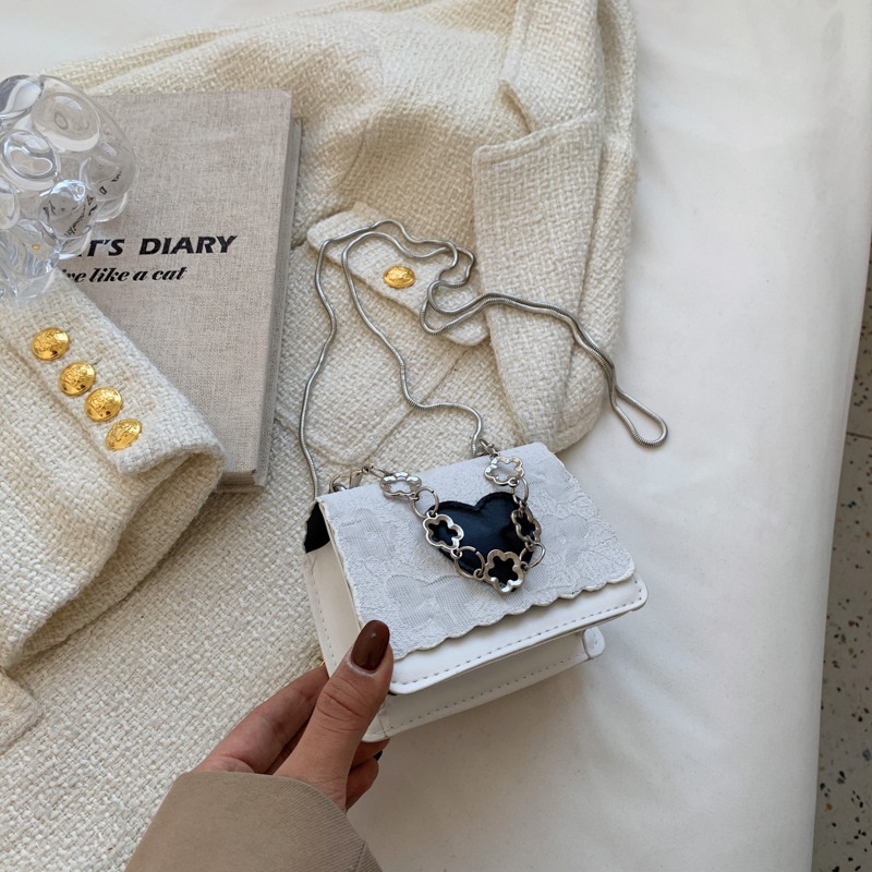 Túi Đeo Chéo mini 2022 Màu Đen Thời Trang Dành Cho Nữ