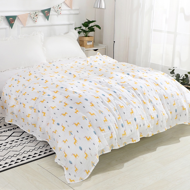Chăn MENGNI hai lớp sợi tre chất lượng cao dành cho người lớn