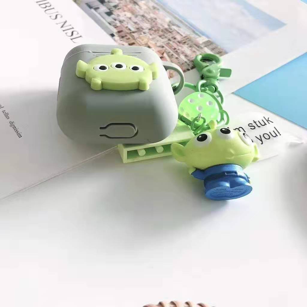 Vỏ Bảo Vệ Hộp Sạc Tai Nghe Airpod Hình Nhân Vật Hoạt Hình Disney