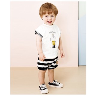 Bộ trẻ em in hình thủy thủ Pimpollo. HA0315 (2 màu)