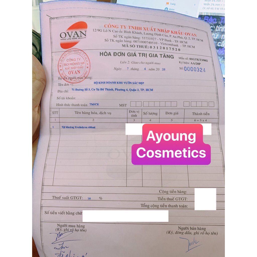 Xịt Khoáng Cấp Ẩm Evoluderm Eau Pure Pháp 400ML | BigBuy360 - bigbuy360.vn