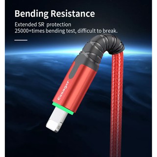 Cáp Sạc Nhanh Ligning Bọc Nilon Chống Đứt