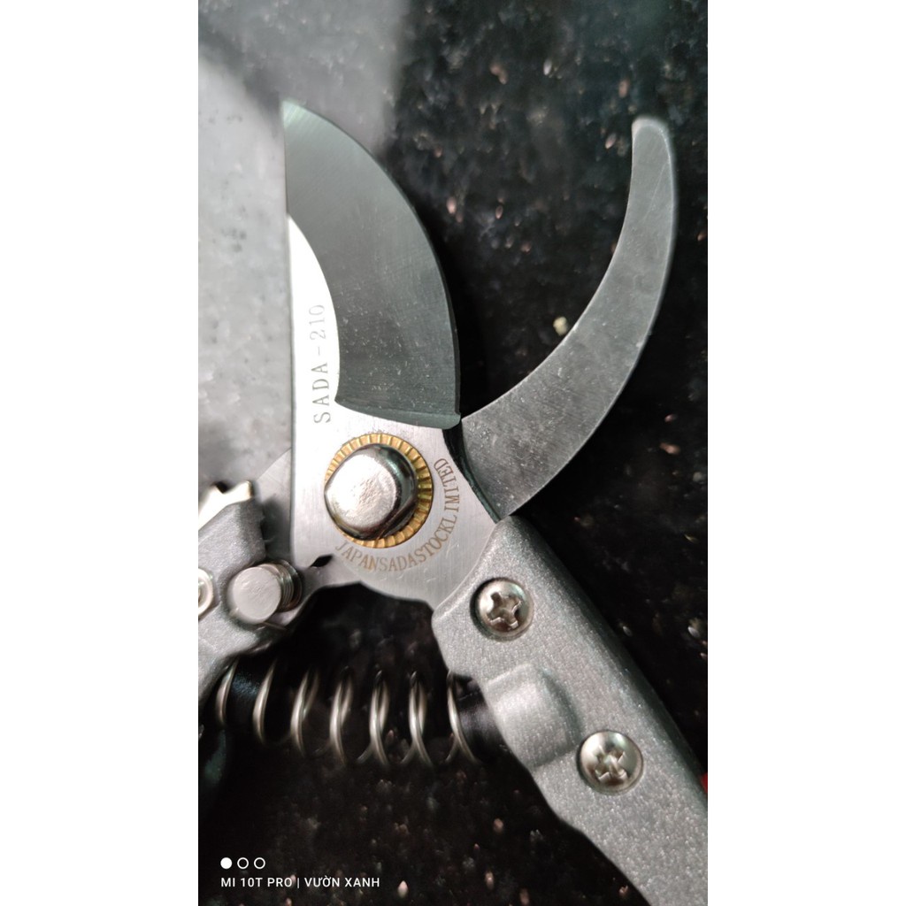 Kéo cắt cành cây SADA nhập khẩu chính hãng Nhật Bản, sắc, bền theo thời gian