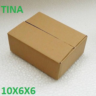 Thùng Carton size10x6x6 cm 200Hộp carton Giấy