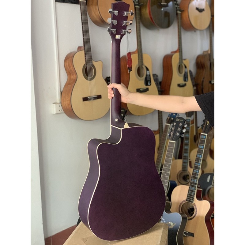 Guitar ROSEN G11CS màu tím