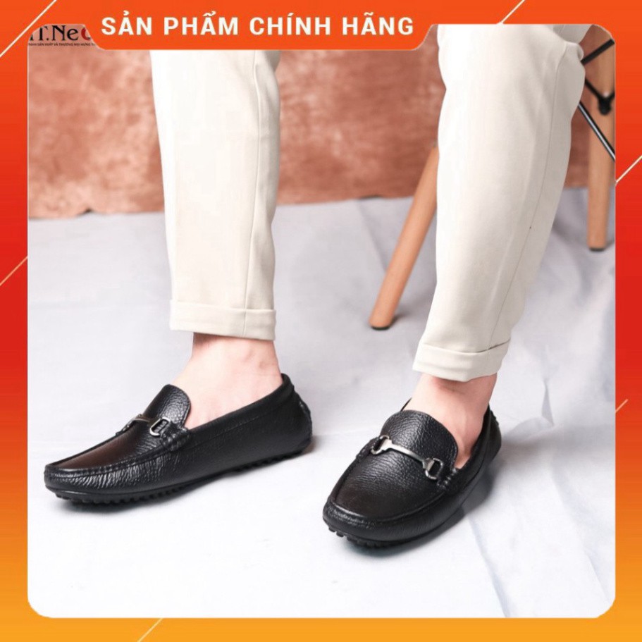 Giày lười nam- giày mọi nam da bò HT.NEO (9) thiết kế sang trọng đường may chắc chắn, đi cực kì êm chân GM81