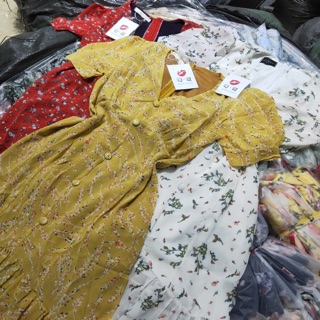 Đầm hoa nhí shopeelive 1415k