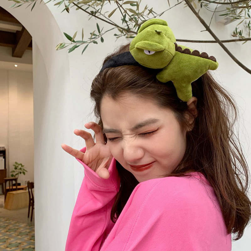 Băng Đô Hình Khủng Long Xinh Xắn Dành Cho Bé Gái