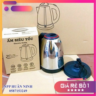 Bình đun nước siêu tốc inox, ấm đun nước, ấm siêu tốc