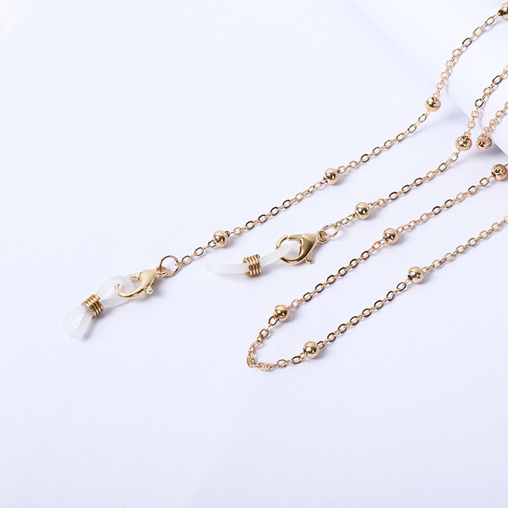 Dây Đeo Mắt Kính Đính Ngọc Trai Giả Thời Trang Nữ