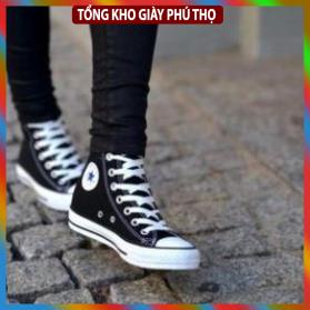 Giày Thể Thao CV Classic Màu Đen ⚡️FULL BOX BILL⚡️ giày sneaker Cv basic nam nữ siêu hot dễ phối đồ 2021