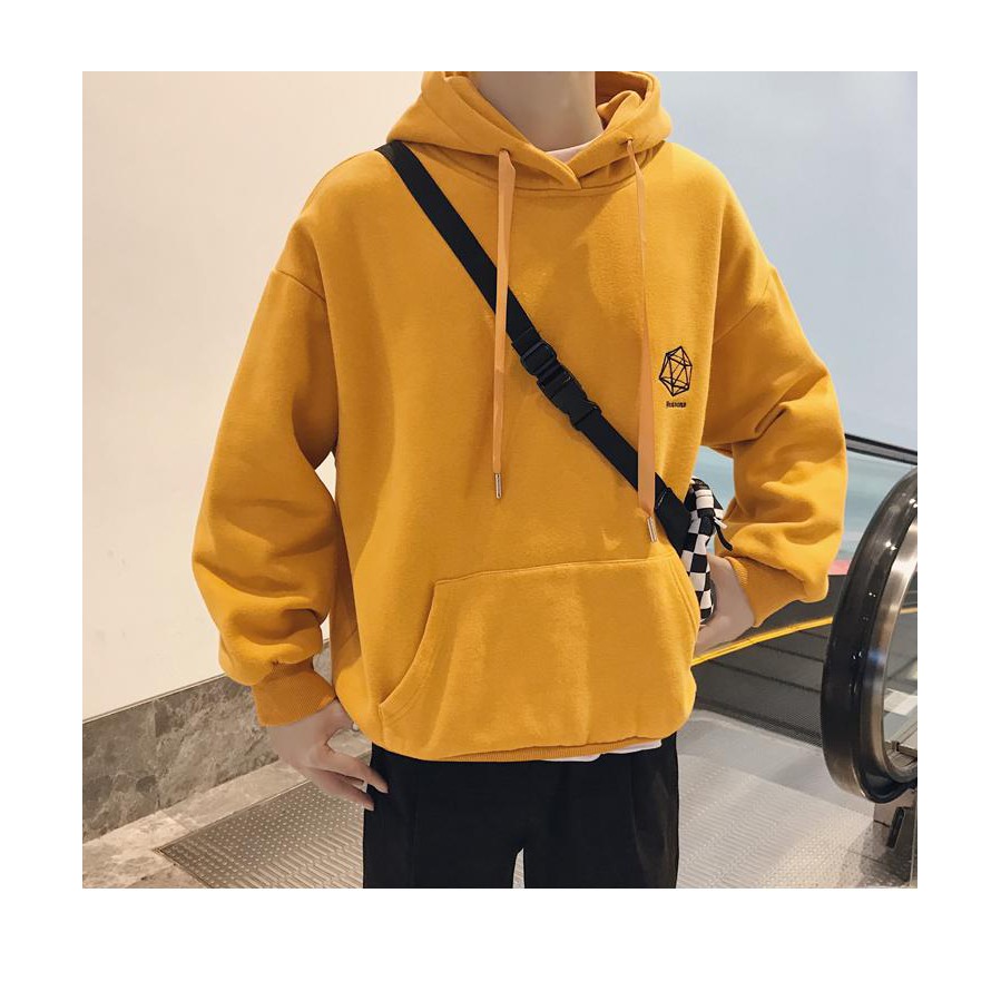 Áo khoác hoodie nam 4YOUNG phong cách Hàn Quốc Cầu Vồng