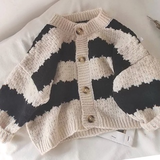 Áo khoác len cadigan cho bé trai bé gái style Hàn Quốc