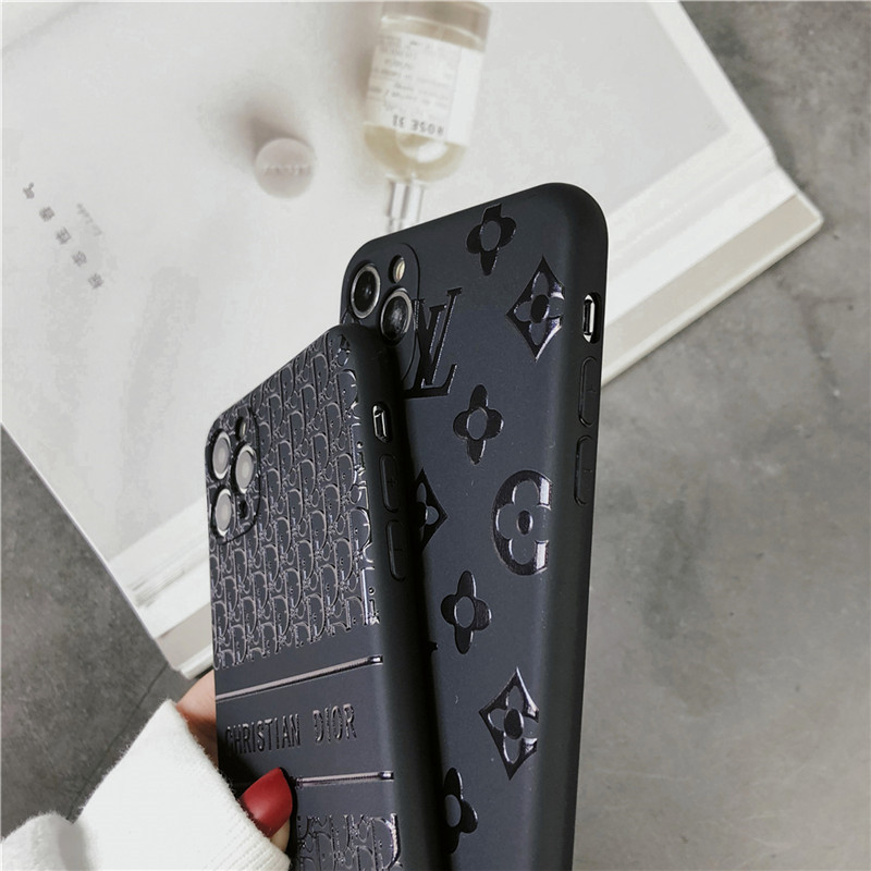 DIOR Ốp Lưng Họa Tiết Lv Thời Trang Cho Iphone 12 11 Pro Max 6 6s 7 8 Plus Iphone X Xs Max Xr Se 2020