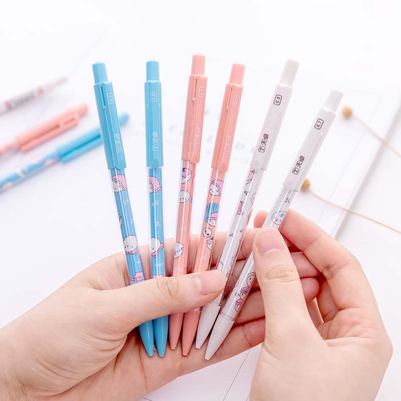 Bút Chì Bấm Ngòi 0.5mm Thiết Kế Dễ Thương Cho Học Sinh Tiểu Học