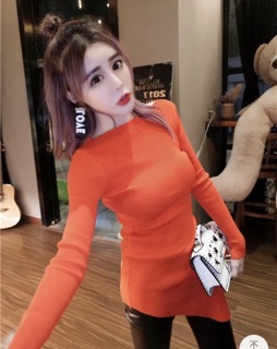 Áo Thun Form Dài Vạt Chéo Cực Cá Tính