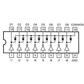 IC Khuếch Đại ULN2803APG