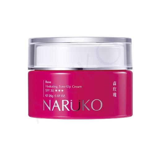 [CẤP ẨM-CHỐNG NẮNG] Kem chống nắng dưỡng ẩm Naruko chính hãng lên tone SPF 30 KL 25gram – Rose Hydrating Tone 25gr