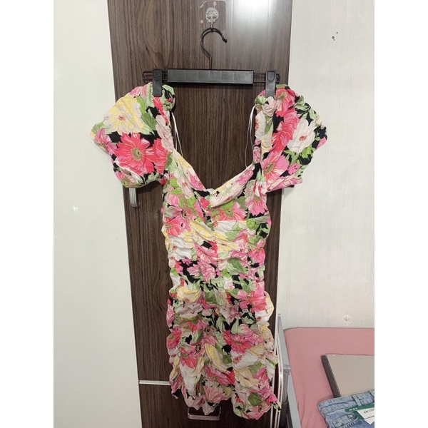 Váy hoa Zra auth xs