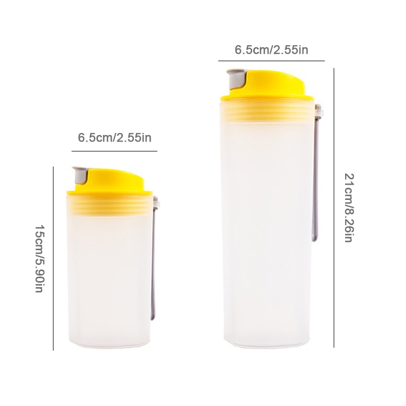 Bình Lắc Protein Bằng Nhựa Một Lớp Nhỏ Gọn