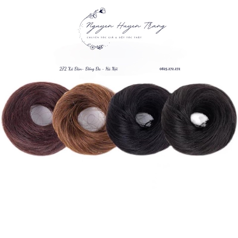 Tóc búi cuộn cao cấp
