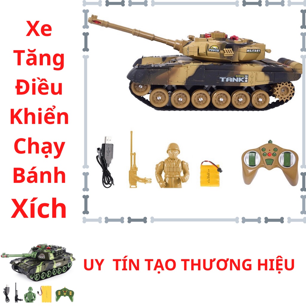 Đồ Chơi Xe Tăng T90 Bánh Xích, Bắn Hồng Ngoại-Điều Khiển Từ Xa 2.4GHz.monmen.officialstore