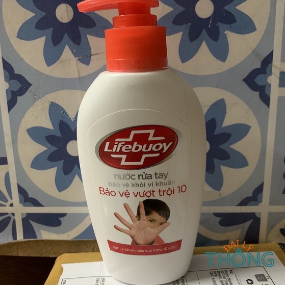 Nước rửa tay diệt khuẩn Lifebuoy chai 177ml /444ml - Bịch xà phòng rửa tay Lifebuoy 392ml