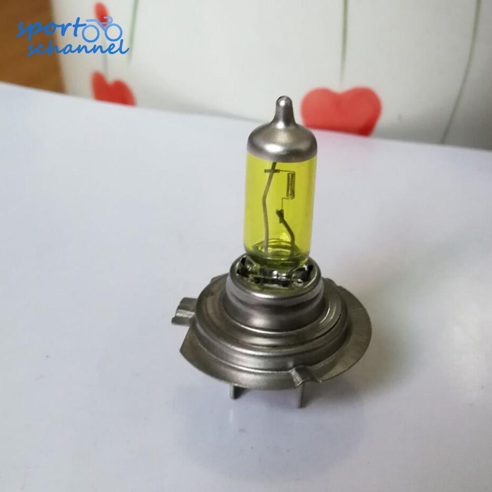 1 Bóng Đèn Pha Halogen H7 12v 55w 4,000k-4,500k Ánh Sáng Vàng