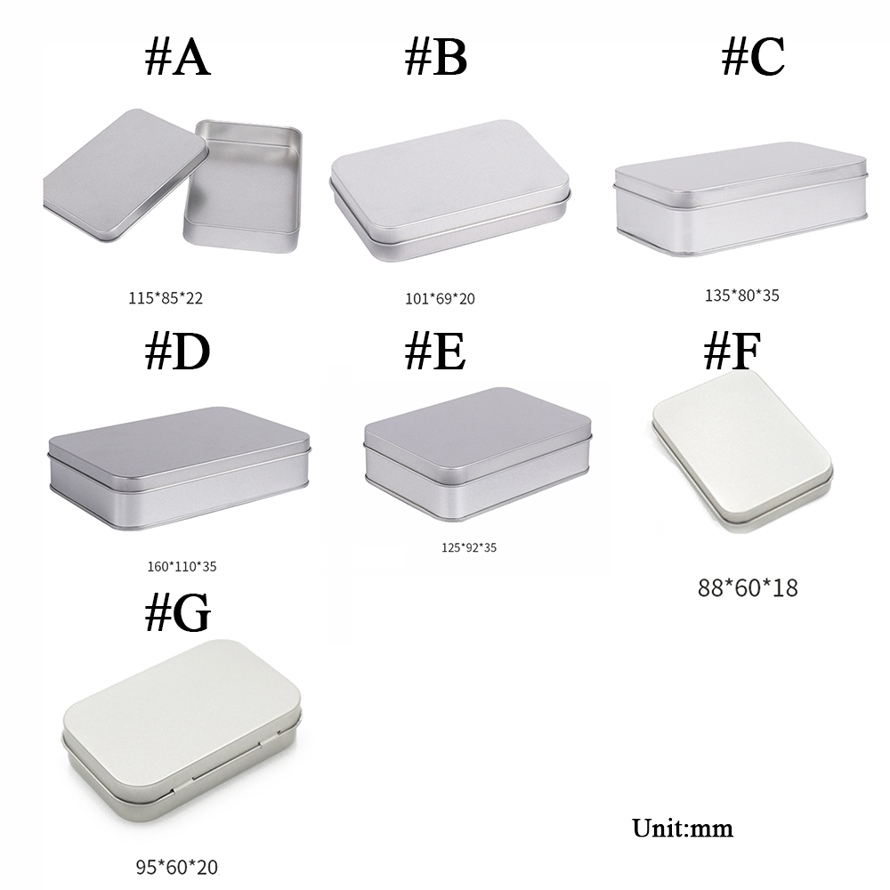 SJJL Hộp Thiếc Mini Đựng Đồ Đa Năng Tiện Lợi
