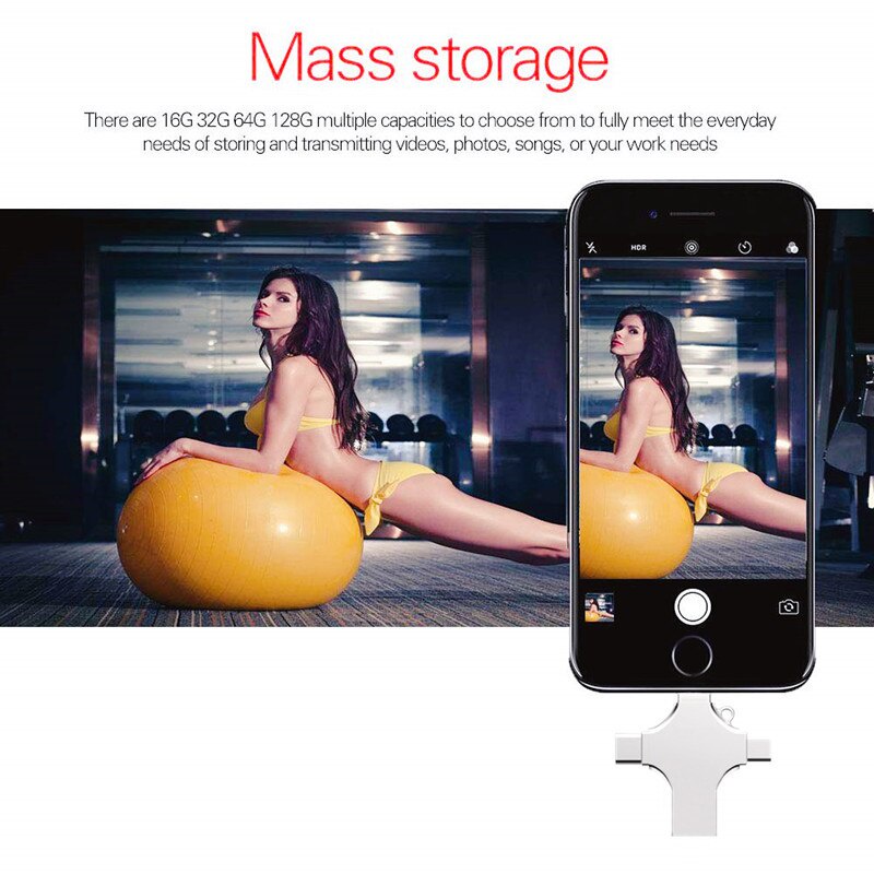 Usb 4 Trong 1 Otg 512gb Cho Iphone | BigBuy360 - bigbuy360.vn