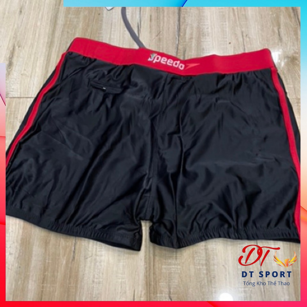 Quần Bơi Nam Speedo Đen Phối Xanh - Nhiều Màu