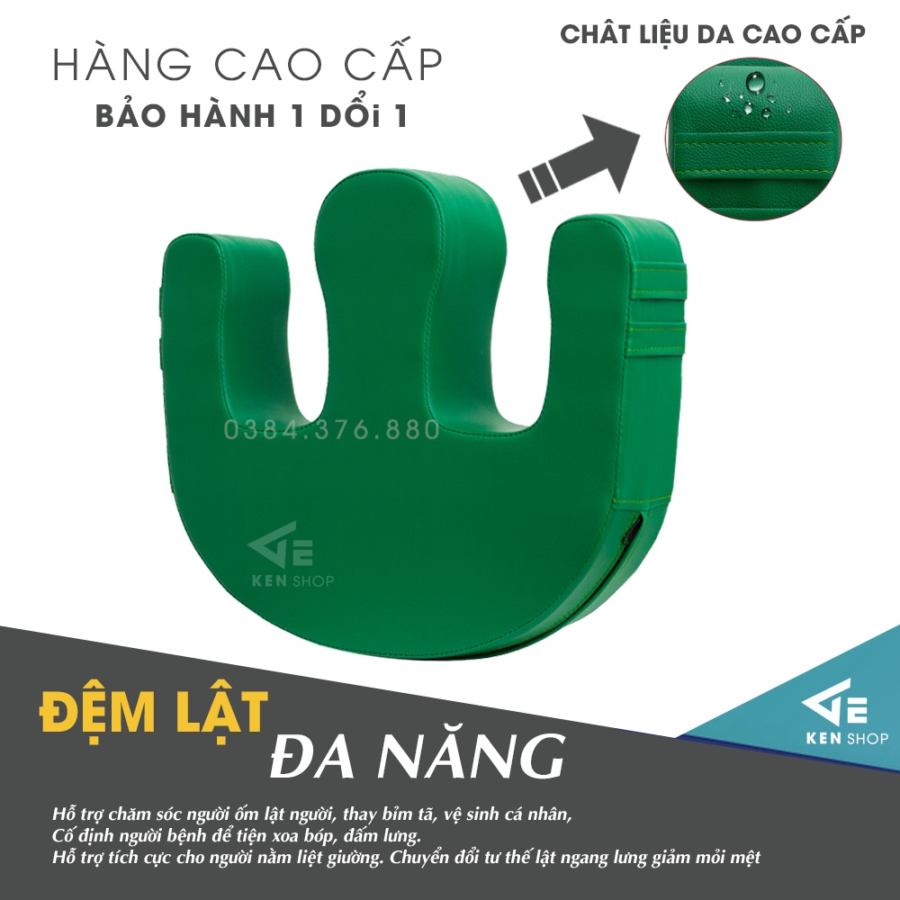 Đệm hỗ trợ lật bệnh nhân KenShop hỗ trợ chăm sóc người cao tuổi người bệnh giúp lật người, thay bỉm tã
