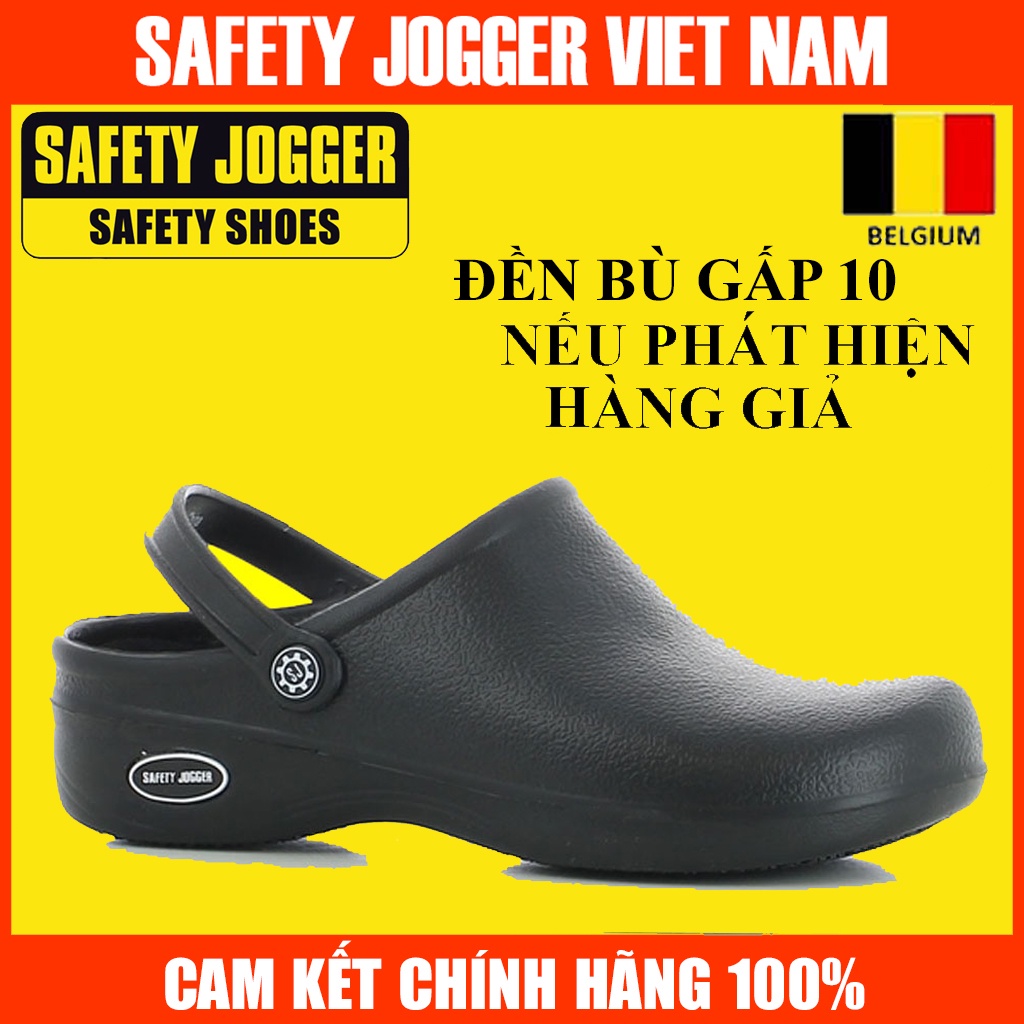 Giày Bảo Hộ Phòng Sạch Jogger Bestlight (Đen)