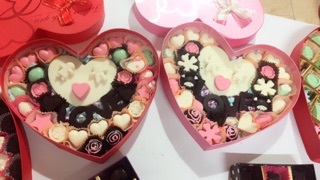 Socola valentine trái tim to