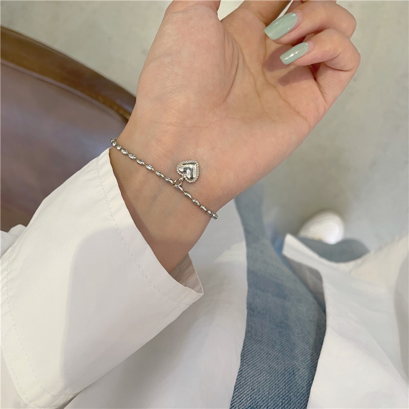 Vòng Tay Mặt Trái Tim Đơn Giản Thời Trang