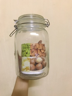 Lọ thuỷ tinh nắp cài sắt 7 cỡ.