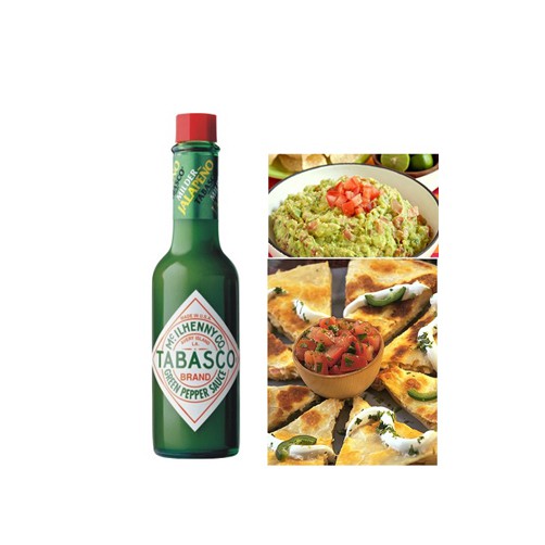 Sốt Ớt Xanh Tabasco 60ml/ Garlic Pepper Sauce - Usa