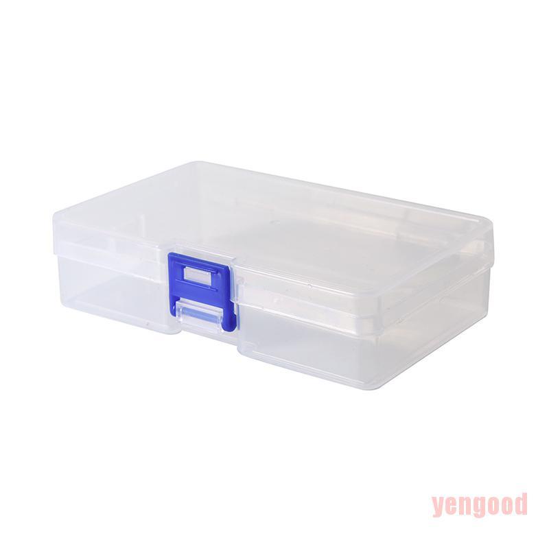 1 Hộp Nhựa Trong Suốt Đựng Dụng Cụ Câu Cá Tiện Lợi