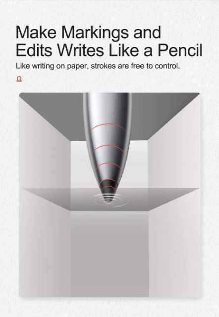 Bút cảm ứng chống tì tay cho Apple IPad chính hãng Baseus capacitive stylus pen cao cấp