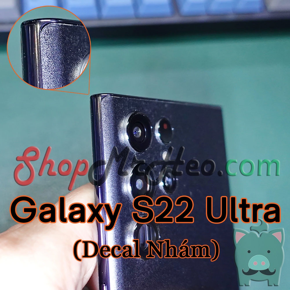 Skin Dán Mặt Sau Lưng Vân 3D Samsung Galaxy S22 Ultra 5G - S22 Plus 5G - S22+ 5G - S22 5G