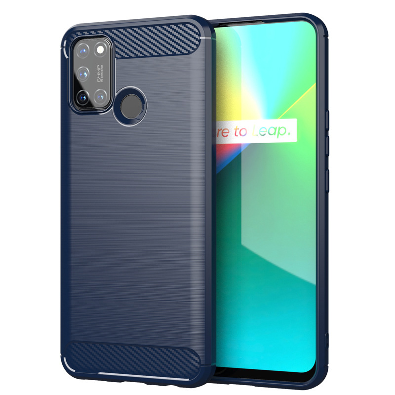 ốp điện thoại Dẻo Họa Tiết Cacbon 3c Cho Oppo F5 F7 Realme 6 6pro Realme 7 7i 7pro Realme C11 C17 | BigBuy360 - bigbuy360.vn