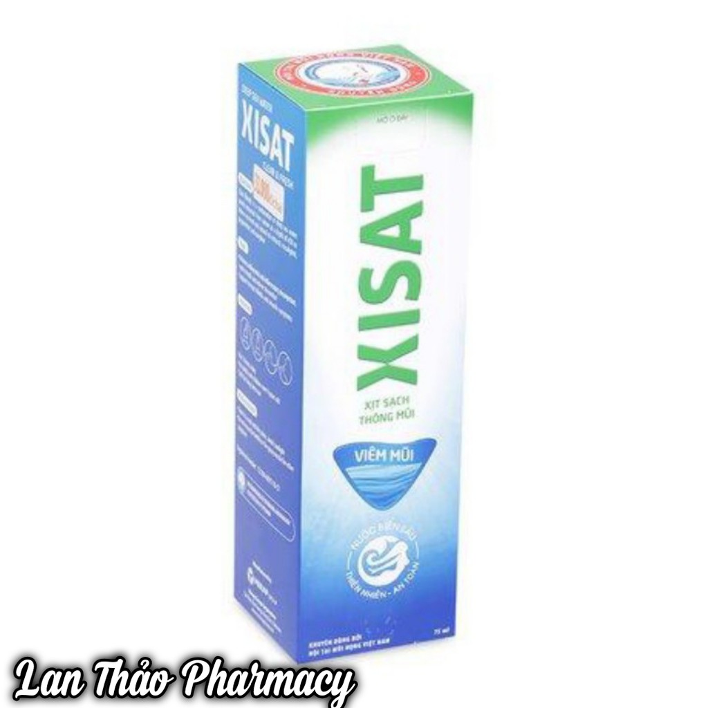 Xisat 75ml nước biển sâu giúp vệ sinh thông mũi cho bé chính hãng giá tốt